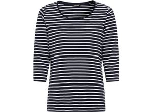 4063749097461 - olsen Shirt Streifen 3 4-Arm für Damen blau 38