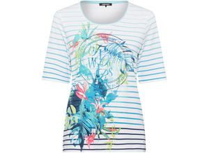 4063749140501 - olsen T-Shirt Dekosteine Print für Damen türkis 38