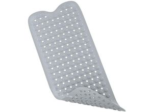 4063758250703 - - Badewannenmatte in Grau - Hautsensitive BPA-freie schimmelresistente Duschmatte maschinenwaschbar - grey