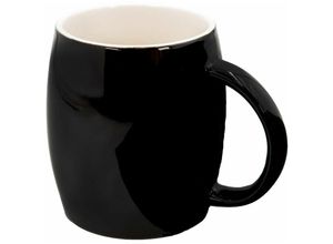 4063758291669 - - Porzellan Kaffeetasse in schwarz 400 ml Füllmenge - Perfekt als Geschenk für Familie Freunde oder Kollegen - black