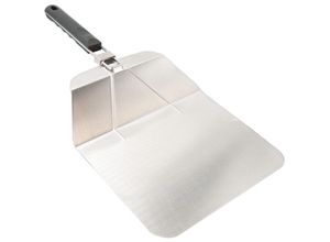 4063758320840 - Pizzaschieber Faltbar aus Edelstahl - 54 x 255 x 5 cm - Pizzaschaufel mit klappbarem Griff aus rostfreiem Stahl für Pizzastein Grill oder Ofen