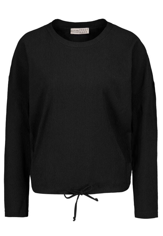 4063813246542 - Ladies Shirt Sweatshirt schwarz in S