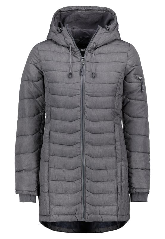 4063813401583 - Ladies Coat Winterjacke grau in L