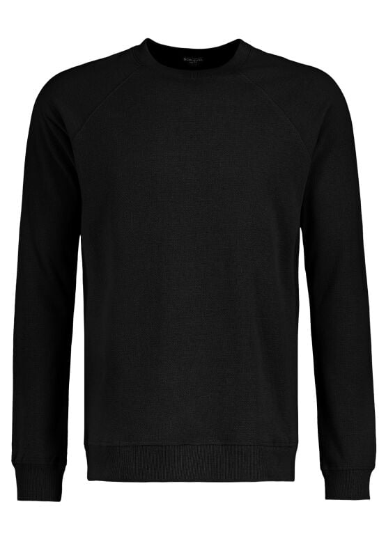 4063813448618 - Mens Shirt Langarmshirt schwarz in XXL