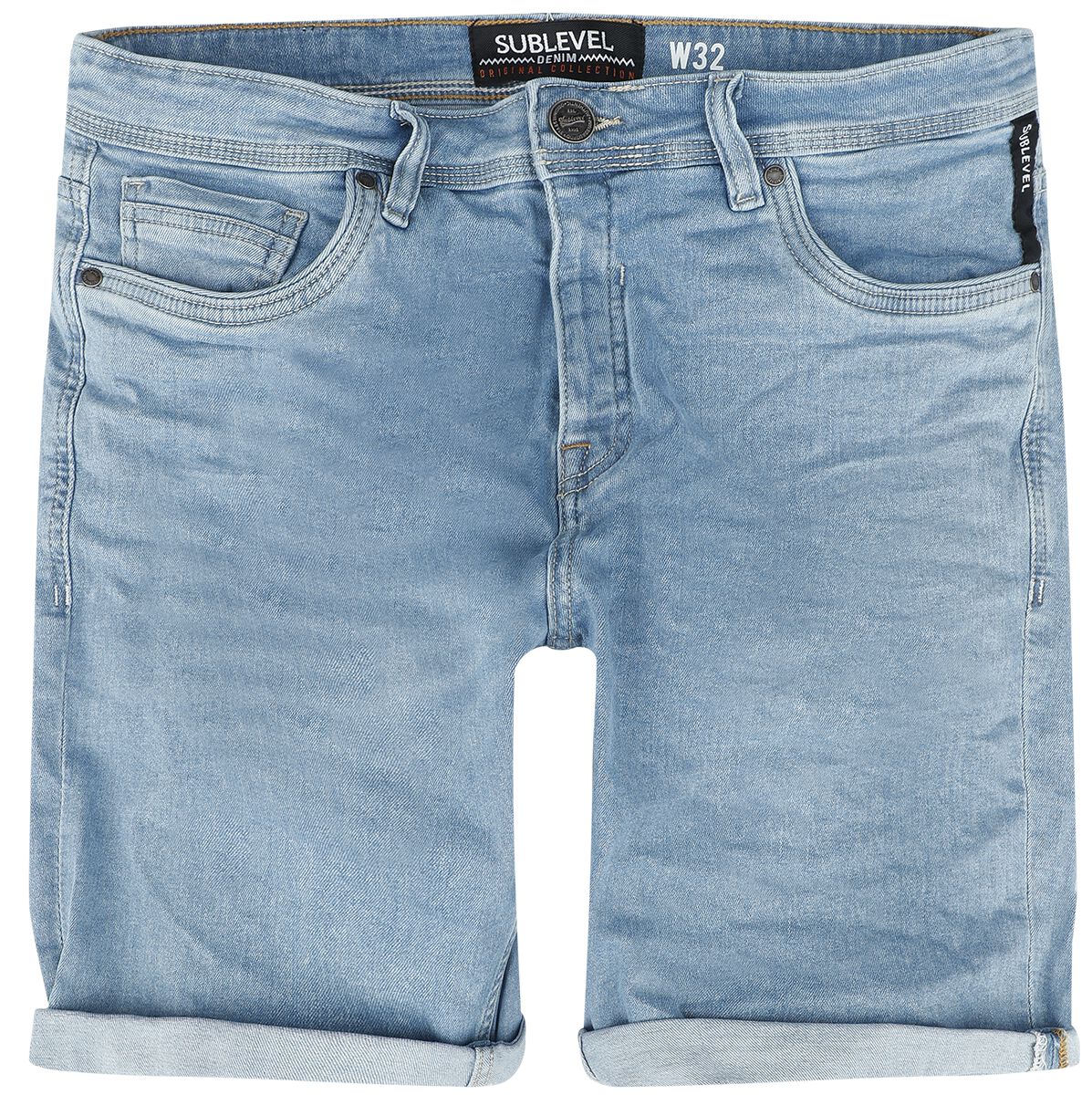 4063813533680 - Mens Denim Bermuda Short blau in 30