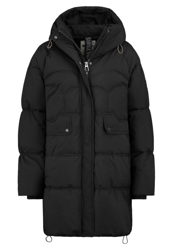 4063813559499 - Ladies Quilted Coat Winterjacke schwarz in XL 4063813559499 - Ladies Quilted Coat Winterjacke schwarz in XL