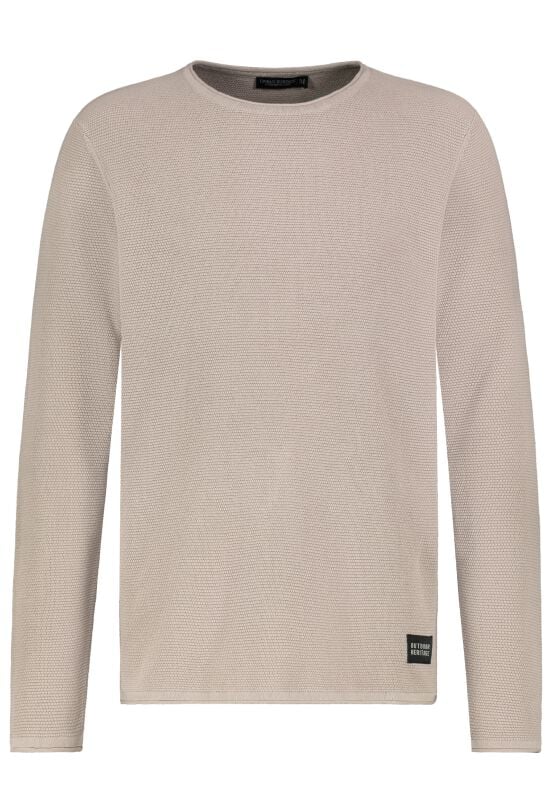 4063813701546 - Mens Knitpullover Strickpullover beige in L