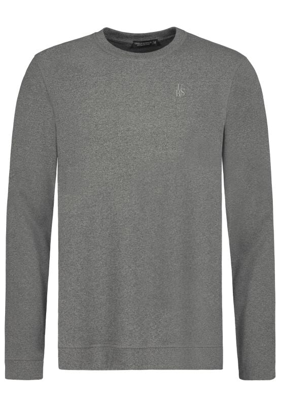 4063813705025 - Mens Basic Pullover Sweatshirt grau in M