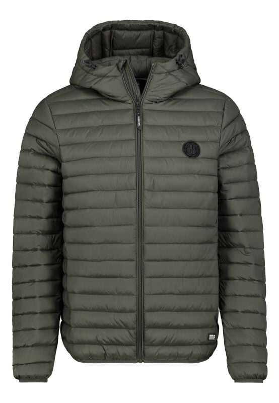 4063813722091 - Mens Quilted Jacket Winterjacke grün in S