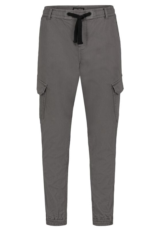 4063813724613 - Mens Cargo Trousers Cargohose grau in 33