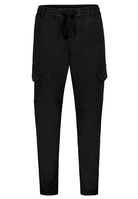 4063813724750 - Mens Cargo Trousers Cargohose schwarz in 29