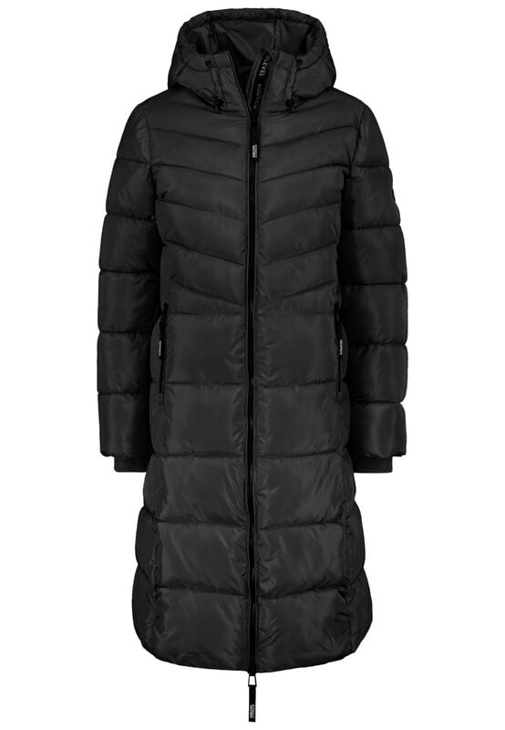 4063813750032 - LONG PUFFER COAT Wintermantel schwarz in XXL