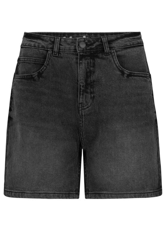 4063813818077 - Ladies 5-pocket shorts Short schwarz in S