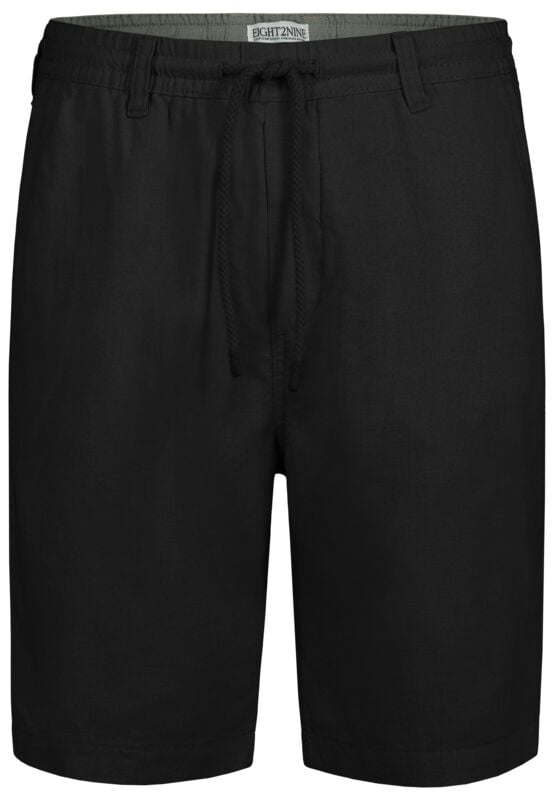 4063813825198 - Mens Linen Chinoshorts Short schwarz in 30 4063813825198 - Mens Linen Chinoshorts Short schwarz in 30
