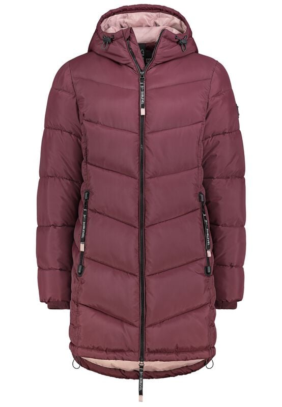 4063813933053 - PUFFER COAT Wintermantel rot in XL