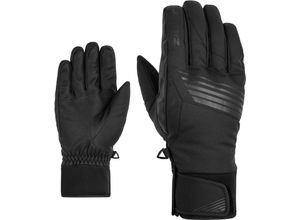 4063833868762 - ziener Fingerhandschuhe Giljano AS® PR wärmend winddicht wasserdicht für Herren schwarz 7 1 2