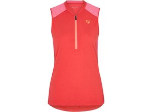 4063833922044 - ziener Fahrradtrikot Narali Lady V-Auschnitt armellos für Damen rot 36