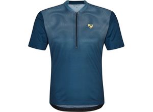 4063833930087 - ziener Fahrradshirt Nemic schnelltrocknend elastisch für Herren blau 52