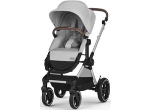 4063846368532 - Kombi-Kinderwagen CYBEX Eos Lux lava grey grau (lava grey) Baby Kinderwagen Kombikinderwagen