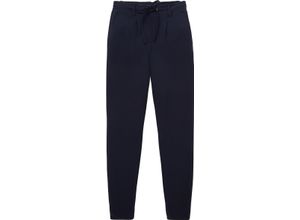 4063879222665 - TOM TAILOR Stoffhose Gummibund mit Kordelzug für Damen blau 40 32