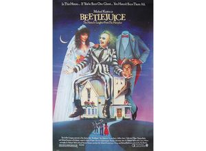 4063909169113 - - Beetlejuice Poster Michael Keaton Alec Baldwin Geena Davis