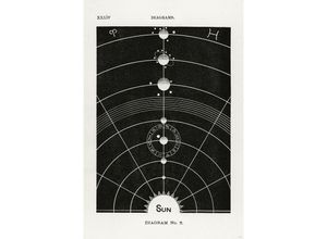 4063909333156 - - Hiram Erastus Butler Poster Diagram No 5 Sun Solar Biology