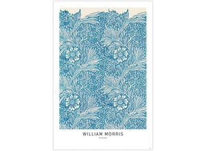 4063909335938 - - William Morris Poster Blue Marigold (1875)