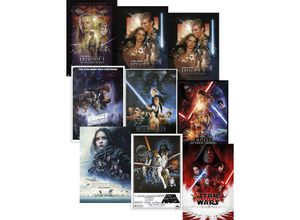 4063909351853 - Poster 9er-Set Größe 61 x 915 cm - Star Wars