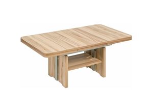 4063912051443 - 58 Aufm Kessel - Funktionstisch Canice höhenverstellbar und ausziehbar 160(180) x 80 x 56-75 Couchtisch massiv Kernbuche 16061