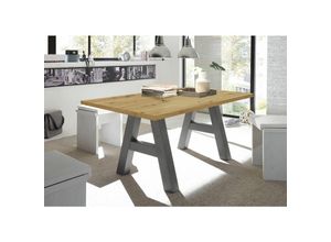 4063912059494 - Esszimmertisch Elia 4 200 x 100 x 75 Esstisch Graphit Asteiche 13278-200 4063912059494 - Esszimmertisch Elia 4 200 x 100 x 75 Esstisch Graphit Asteiche 13278-200
