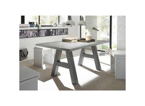 4063912059524 - Esszimmertisch Elia 4 160 x 90 x 75 Esstisch Graphit Beton 13279-160