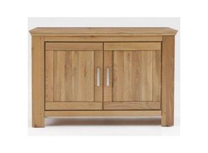 4063912086094 - 58 Aufm Kessel - Anrichte Teilmassiv Iantha 100x85x47 Sideboard Wildeiche natur geölt 20094