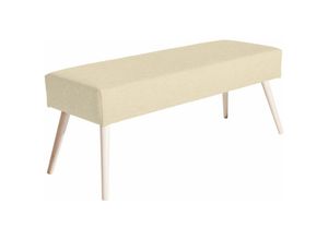 4063912106358 - 58 Aufm Kessel - Bank Katja Bezug Flachgewebe Buche natur   beige 22715