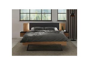 4063912122822 - Bett Janet 275x93x211 Artisan Eiche Schwarz 10261