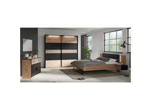 4063912122891 - Schlafzimmer Set Janet 6-tlg Artisan Eiche Schwarz 10268