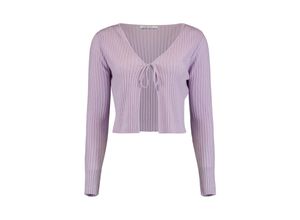 4063942346182 - Hailys Cardigan LS A CD Malu Lavender Unifarben Lila - Gr M