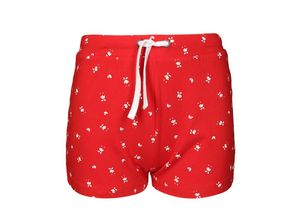 4063948200303 - - Jersey-Shorts TINY FLOWERS in rot Gr152