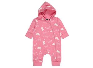 4063948224385 - - Sweat-Overall FARFALLA AOP mit Kapuze in pink Gr56