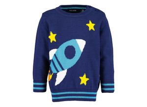 4063948391605 - - Strickpullover SPACE BLAST in ultramarinblau Gr80