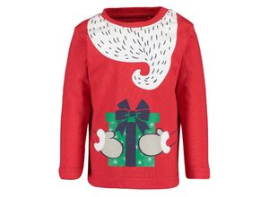 4063948443120 - - Langarmshirt CHRISTMAS – PRESENT FOR YOU in rot Gr68