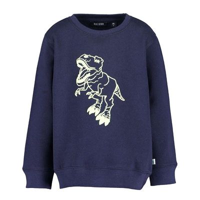 4063948449047 - - Sweatshirt ESSENTIALS – DINO in nachtblau Gr92