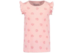 4063948542090 - - T-Shirt DOTS mit Rüschen in melon Gr92