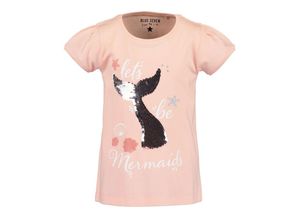 4063948542243 - - T-Shirt MERMAID mit Pailletten in melon Gr92