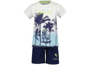 4063948545725 - - T-Shirt SUNNY BEACH 2-teilig in white Gr92