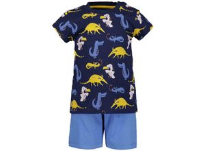 4063948569011 - - T-Shirt JUNGLE FUN 2-teilig in ultramarin Gr68