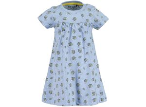 4063948569677 - - Shirtkleid BUSY BEE AOP in hellblau Gr74