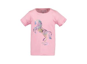 4063948580177 - - T-Shirt HEART OF HORSES in azalee Gr92