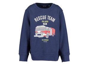 4063948582546 - - Sweatshirt RESCUE in dunkelblau Gr92