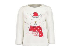 4063948788788 - - Langarmshirt WARMEST WISHES in offwhite Gr74