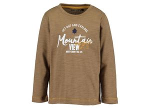 4063948801272 - - Langarmshirt MOUNTAIN VIEW in nuss Gr92